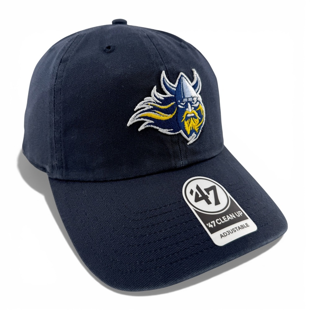 '47 Brand Augustana University Vikings NCAA Navy Clean Up Adjustable Dad Hat Cap